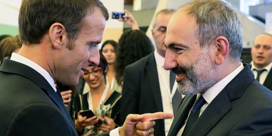 Macron'dan Ermenistan'a destek