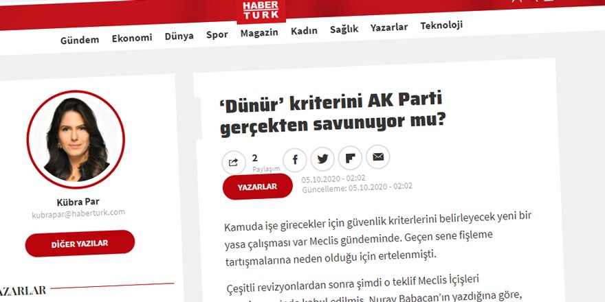 Kamuya alımlarda şimdi de “dünür” kriteri mi?