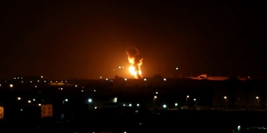 İsrail, Gazze'de Hamas'a ait bir noktayı vurdu