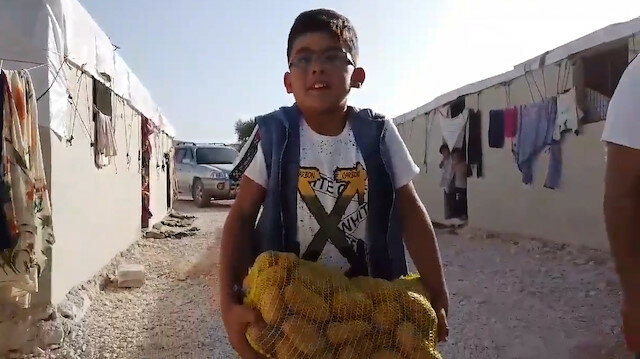 "Kendisi muhtaçken başkalarına yardım edenler…"