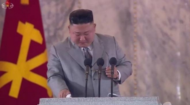 Kuzey Kore Diktatörü Kim "görülmemiş felaketler" deyip ağladı
