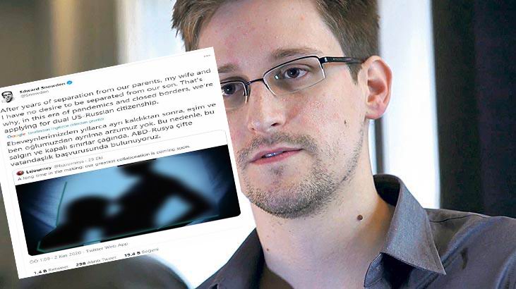 Edward Snowden, eşi ile birlikte Rusya vatandaşlığına başvurdu
