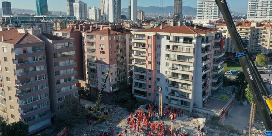 İzmir'deki depremde can kaybı 116'ya yükseldi