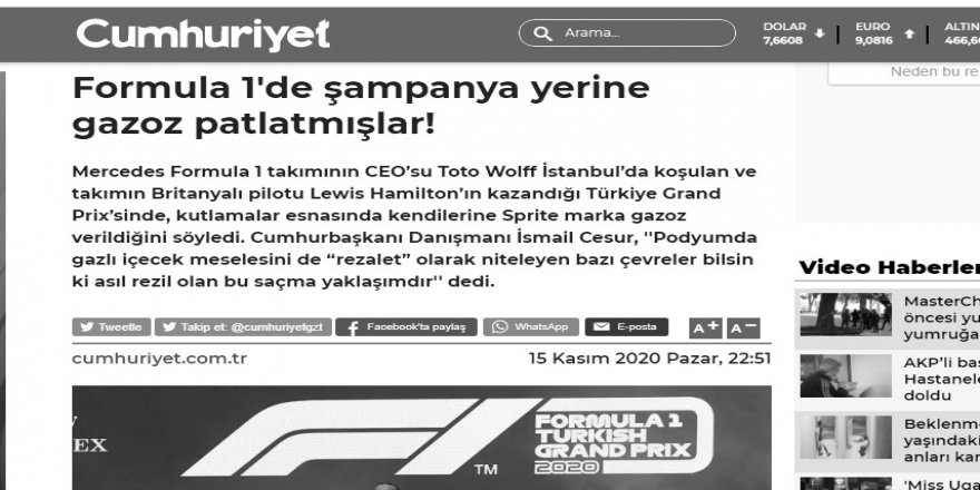 Şampanya yerine gazoz patlatılması neden mesele olur?