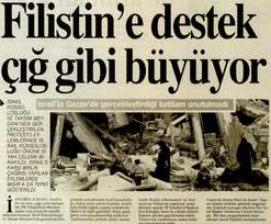 Filistin’e Destek Çığ Gibi Büyüyor