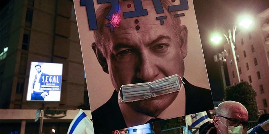 Netanyahu karşıtı gösterilerde 1 kişi öldü