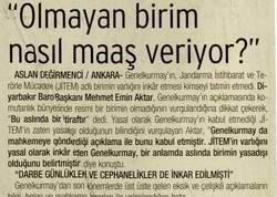 "Olmayan Birim Nasıl Maaş Veriyor?"
