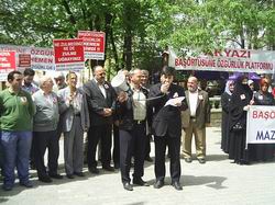 Akyazı'da 62. başörtüsü eylemi