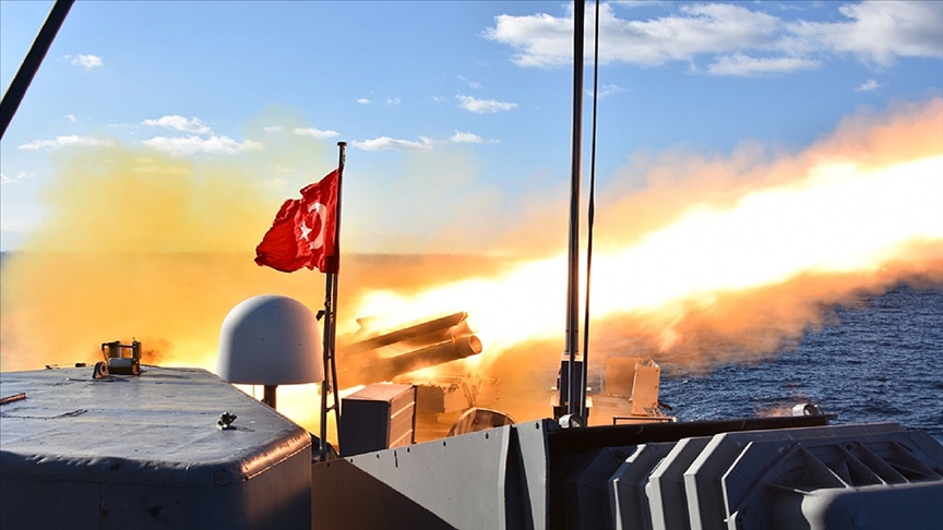 MSB: Ege Denizi'nde 'Denizaltı Savunma Roket Atışı' başarılı şekilde icra edildi