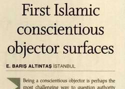 First Islamic Conscientious Objector Surfaces