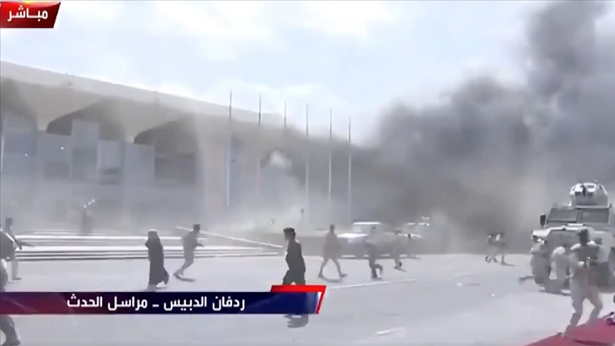 Aden Havalimanı'nda art arda patlama: 22 kişi öldü, 50 kişi yaralandı