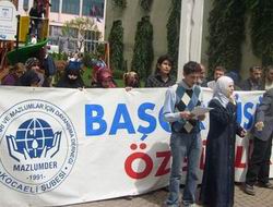 Kocaeli'de 156. başörtüsü eylemi