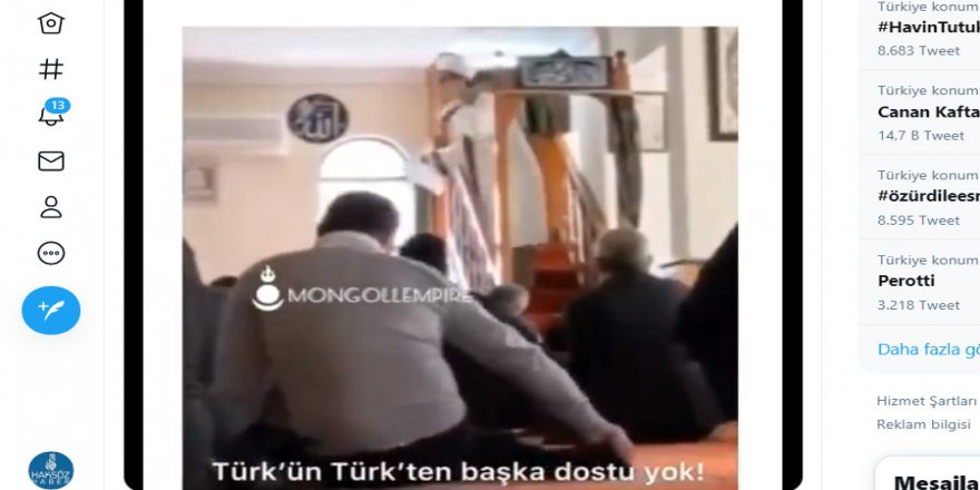 Kıblesini şaşırmış din görevlisi hutbede ırkçı sözler sarf etti!