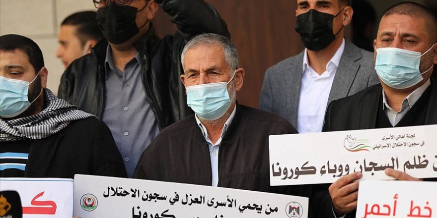 Siyonist İsrail hapishanelerindeki Filistinlilere yönelik 'kasıtlı tıbbi ihmal' protesto edildi