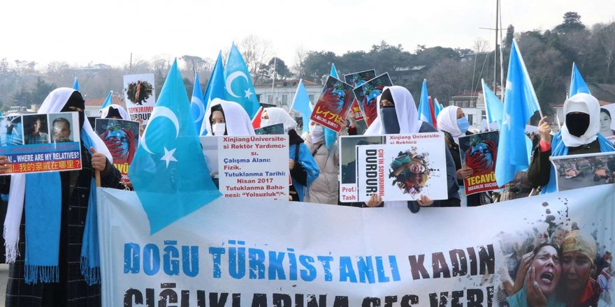 Doğu Türkistanlı hanımlardan Çin ve işbirlikçilerine 8 Mart mesajı
