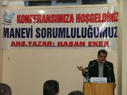 “Manevi Sorumluluklarımız” Semineri