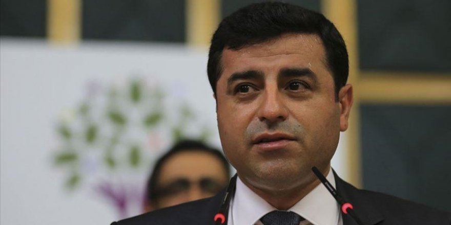Selahattin Demirtaş'a Cumhurbaşkanı'na hakaretten hapis cezası