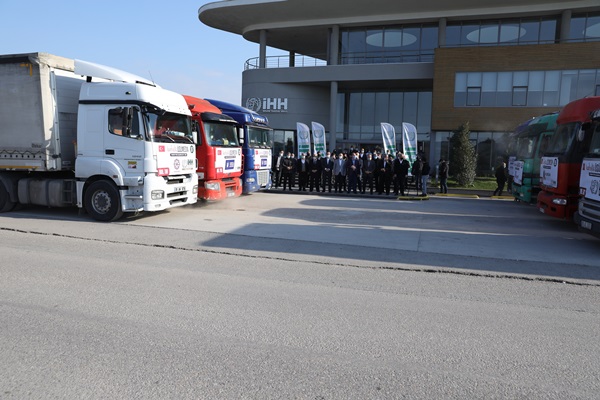 Bursa’dan Suriye’ye kardeşlik konvoyu
