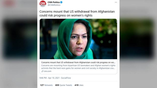 CNN’in Afganistan haberi alay konusu oldu