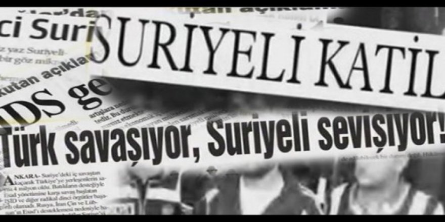 Suriyeli sığınmacılara yönelik nefret söylemlerine son verilmelidir!