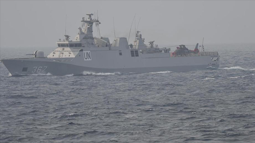 TCG Heybeliada gemisi Endonezya'nın kayıp denizaltısı için 'KRI Nanggala Dua Edin' çağrısı yaptı