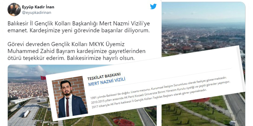 Balıkesir’de “çürümenin de böylesi” dedirten bir göreve atama!