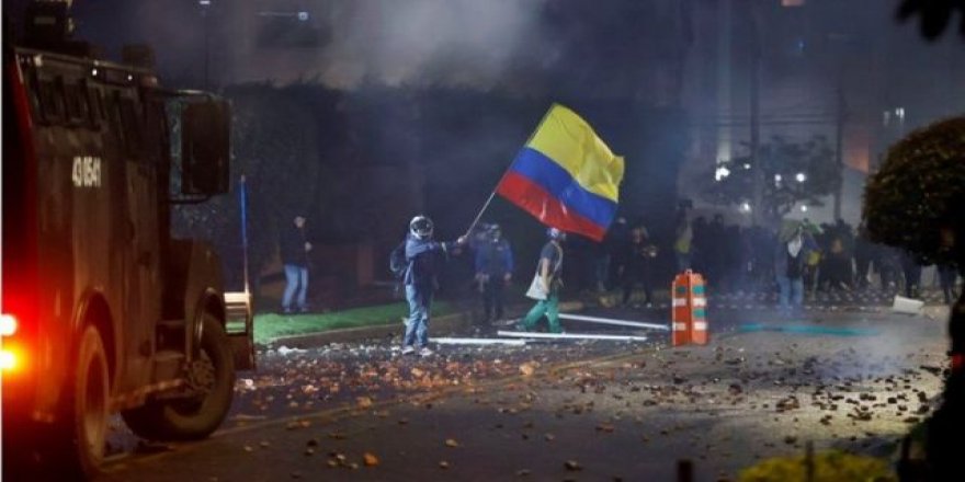 Kolombiya'da hükümete yönelik protestolar devam ediyor