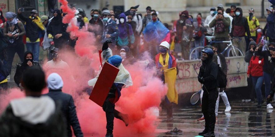 Kolombiya'da hükümet karşıtı protestolar devam ediyor