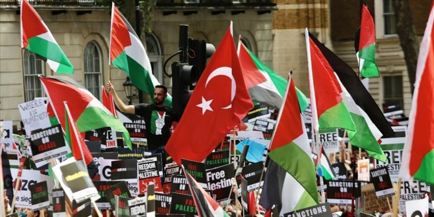 Filistin dostları, G7 ülkelerinden Siyonist İsrail'e verdikleri desteği kesmelerini istedi