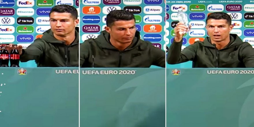 Ronaldo’nun Coca-Cola tepkisi kelebek etkisi oluşturdu!