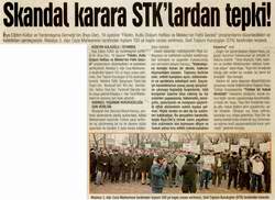 Skandal Karara STK'lardan Tepki!