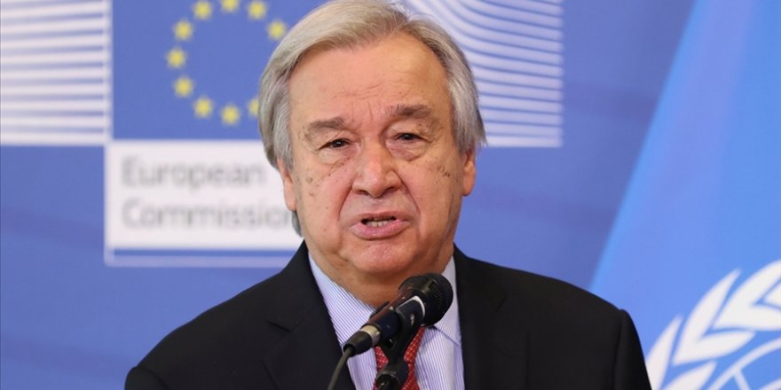 BM Genel Sekreteri Guterres'ten Suriye'ye sınır ötesi yardımların devamı için destek çağrısı