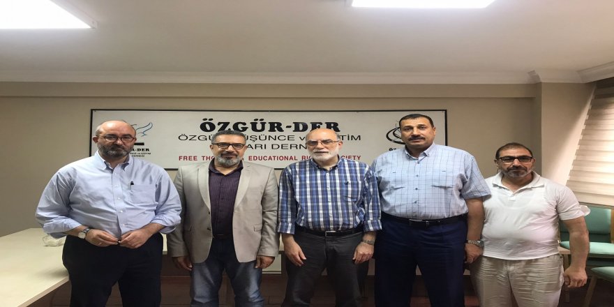 Mısır Dernekler Federasyonu Özgür-Der'i ziyaret etti