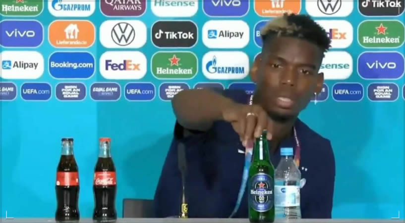 UEFA artık Müslüman futbolcuların önüne bira şişesi koymayacak