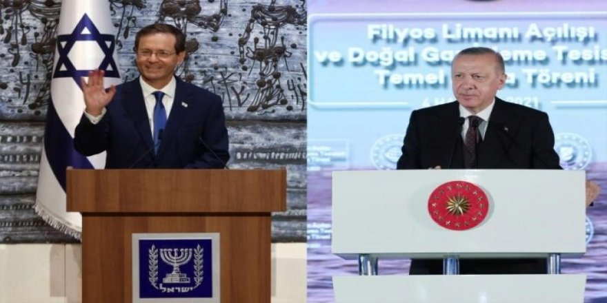 Cumhurbaşkanı Erdoğan Siyonist Herzog ile görüştü