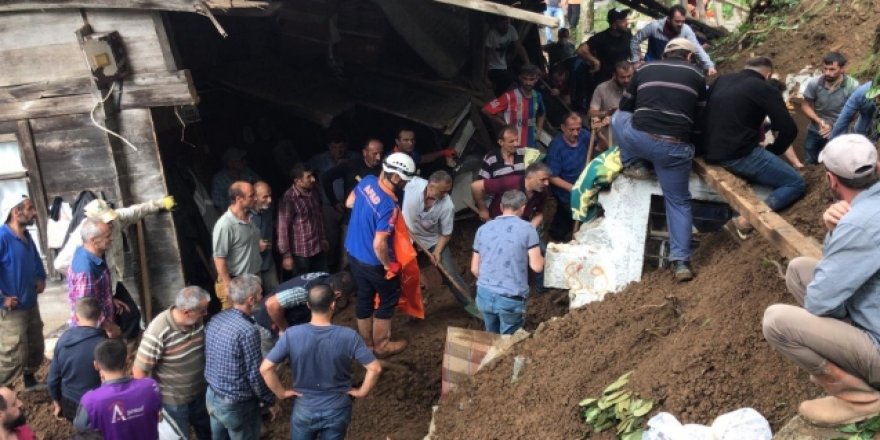 Rize’deki sel felaketinde ölü sayısı 6'ya çıktı