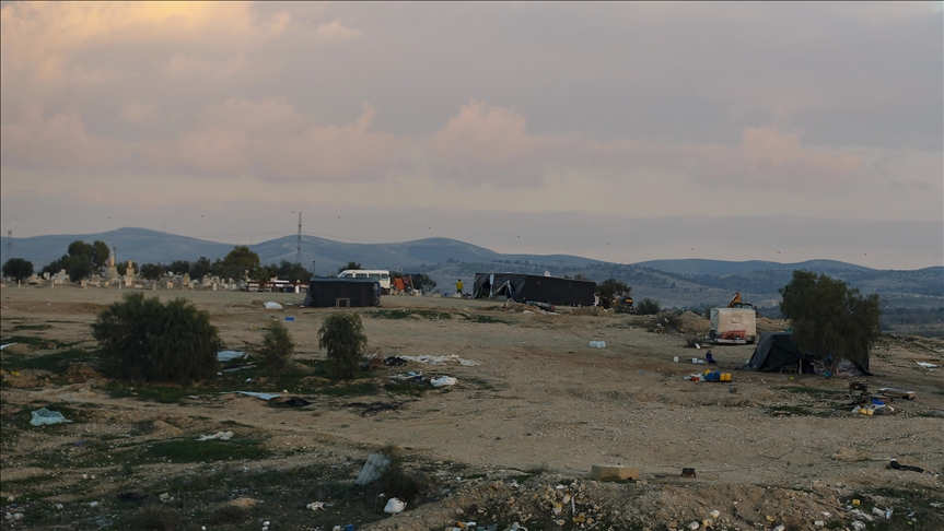 İsrail, Filistin köyü Arakib'i 191'inci kez yıktı