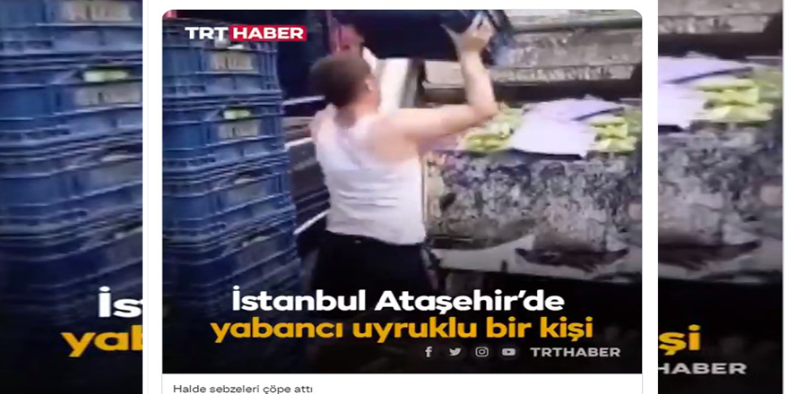 Kabakları çöpe döktüğü iddia edilen mülteci sınır dışı edilecek!