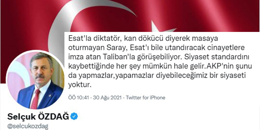 Davutoğlu’nun yardımcısı Esed ile yeterince görüşülmediğini mi düşünüyor?