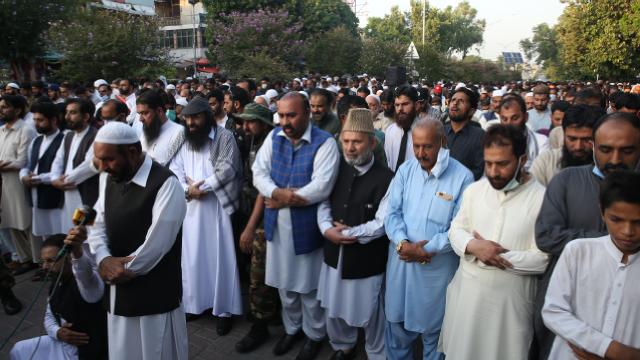 Pakistan'da Keşmirli lider Geylani için gıyabi cenaze namazı