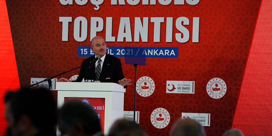 Soylu: Afgan göçmen akınını Taliban’a bağlamak doğru değil
