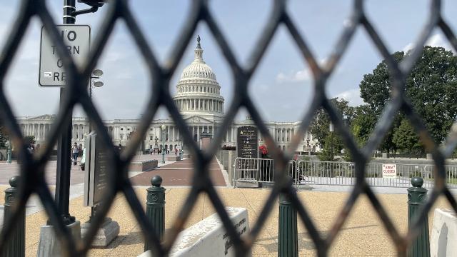 ABD Kongresi tekrar demir çitle çevrildi