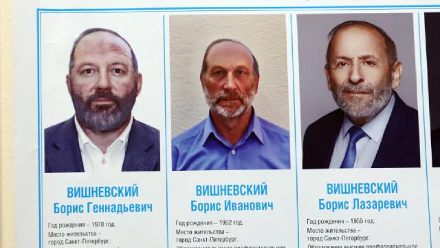 Rusya'da seçim: 3 adayın adı, soyadı ve dış görünüşleri aynı