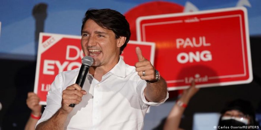 Kanada'da seçimin galibi Trudeau oldu