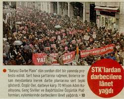 STK’lardan Darbecilere Lanet Yağdı