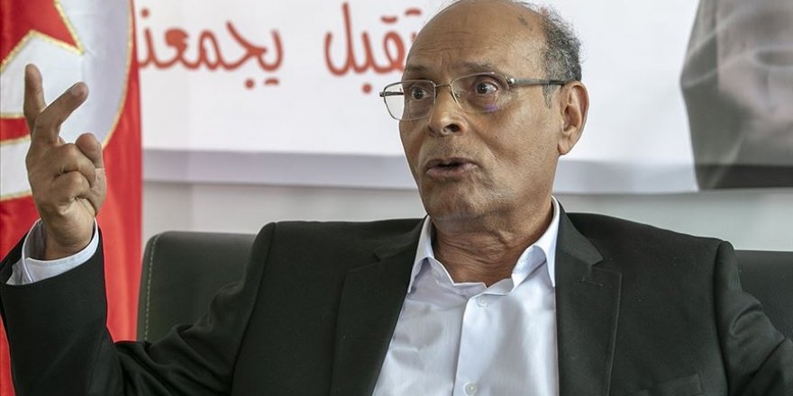 Eski Tunus Cumhurbaşkanı Merzuki Cumhurbaşkanı Said'e yönelik protestolara destek verdi