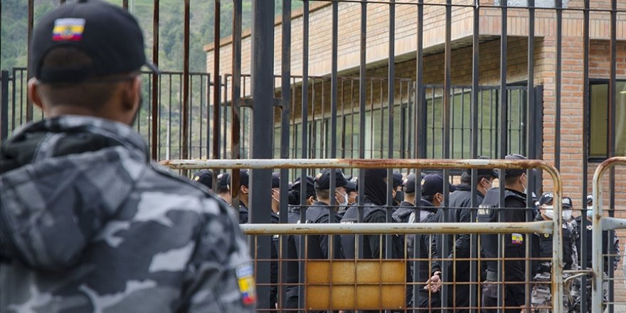 Ekvador'da cezaevinde çeteler arasındaki çatışmada 24 kişi öldü, 48 kişi yaralandı