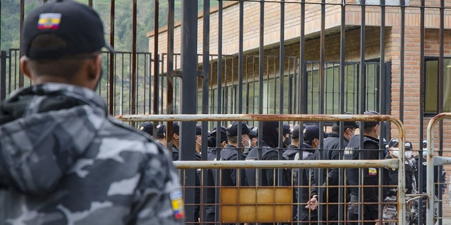 Ekvador'da cezaevinde çeteler arasındaki çatışmada 24 kişi öldü, 48 kişi yaralandı