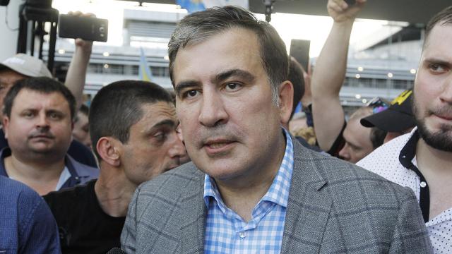 Eski Gürcistan Cumhurbaşkanı Saakaşvili gözaltında