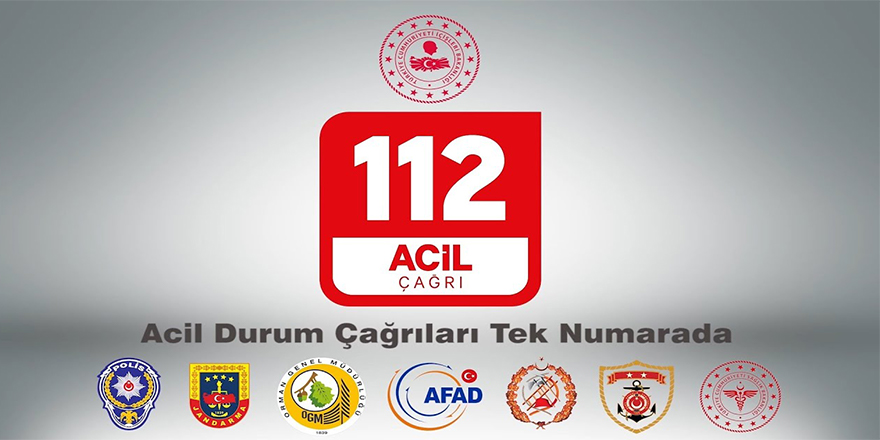 Tüm Türkiye'de acil numara hattı 112 oldu